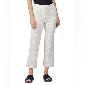 Joie Dicra Checked Cropped Pants
